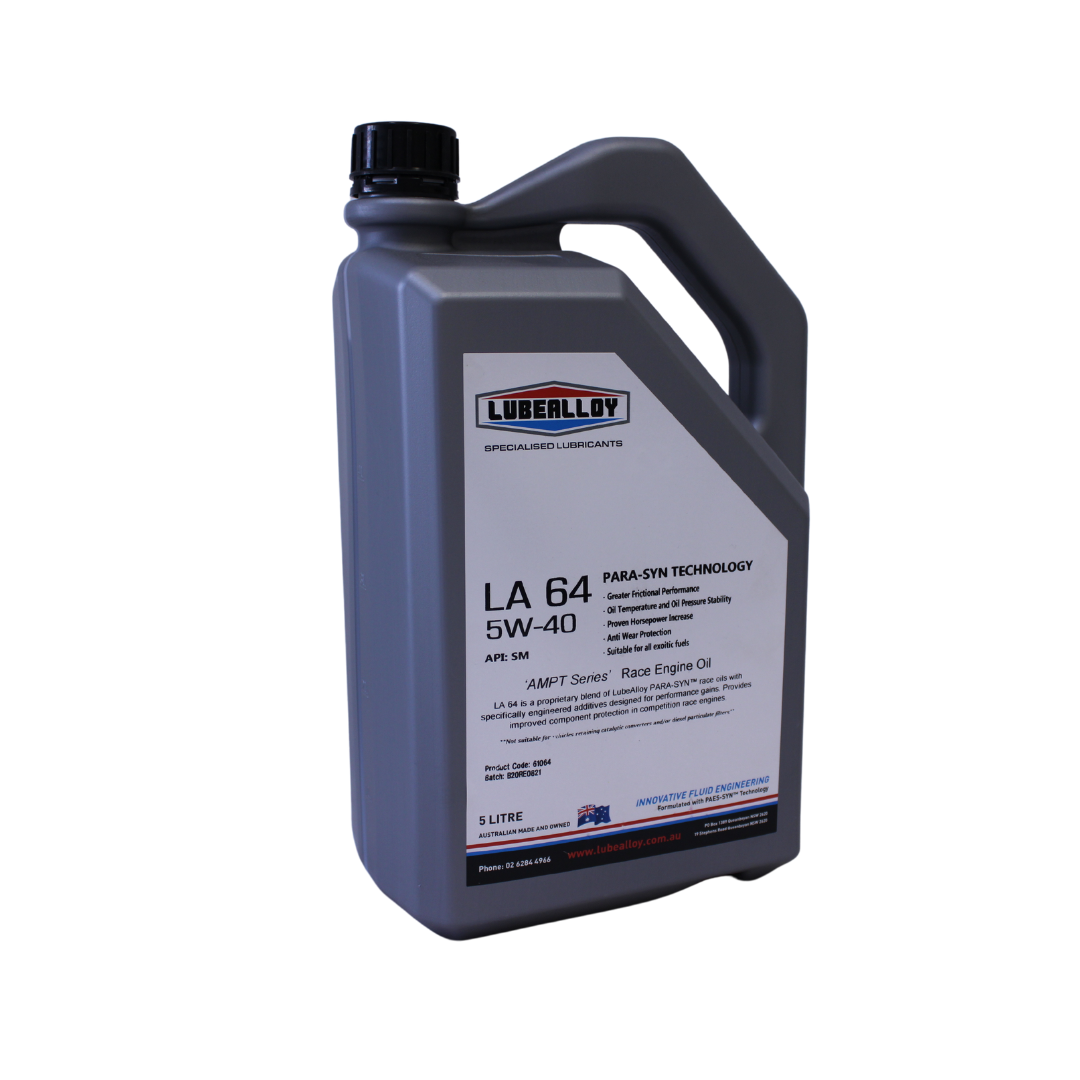 LA 64 SAE 40 PARA-SYN Race Engine Oil
