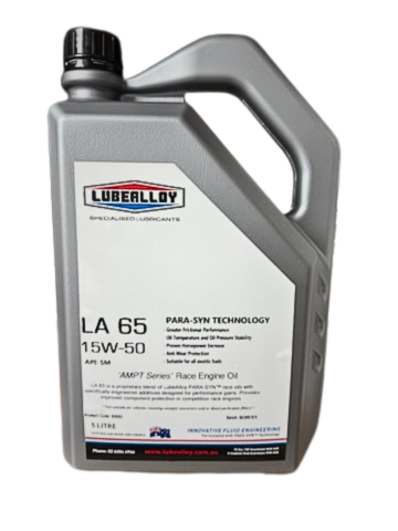 LA 65 SAE 50 PARA-SYN Race Engine Oil