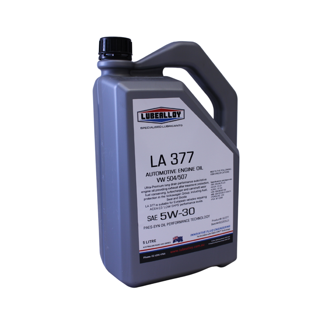 LA 377 VW 504/507 5W-30 Automotive Engine Oil