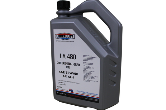LubeAlloy LA 480 Differential Gear Oil - PAES SYN 75W/90 LS GL5